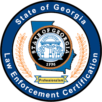 State of Georgia Law Enforcement Certification seal